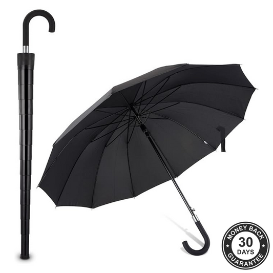 rūnique Duet Umbrella with Collapsible Anti-Drip Cover